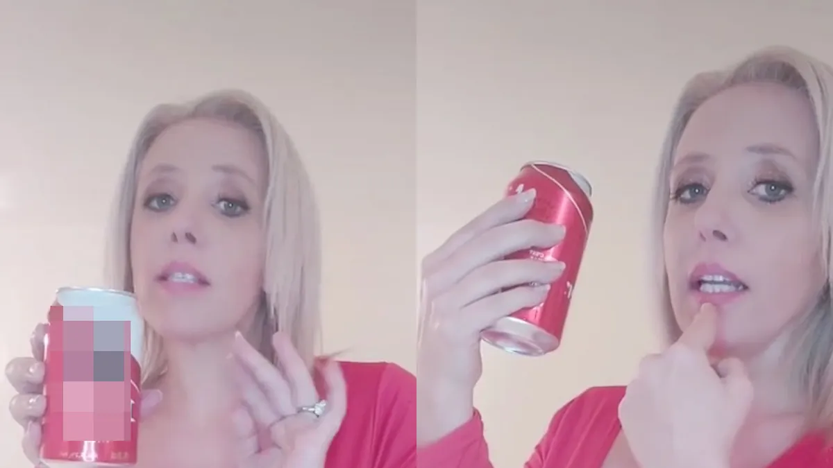 Hele korte cursus pils drinken gegeven door een vrouw