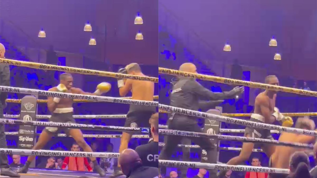 Ondertussen tijdens Boxing Influencers: Ta Joela slaat Toumi Wail Knock Out
