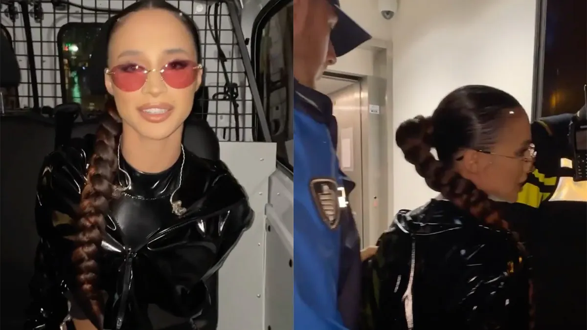 Yade Lauren vlak voor optreden in Paradiso aangehouden door politie