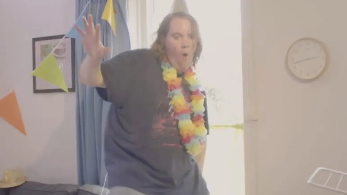 Ben de Ruiter was gister jarig en dat vieren we vandaag