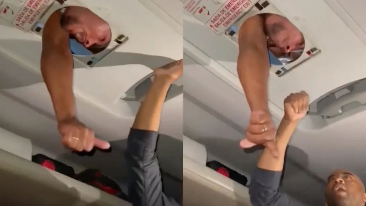 Flamengo fans beklimmen bus en moedigen spelers aan in aanloop naar Copa Libertadores finale