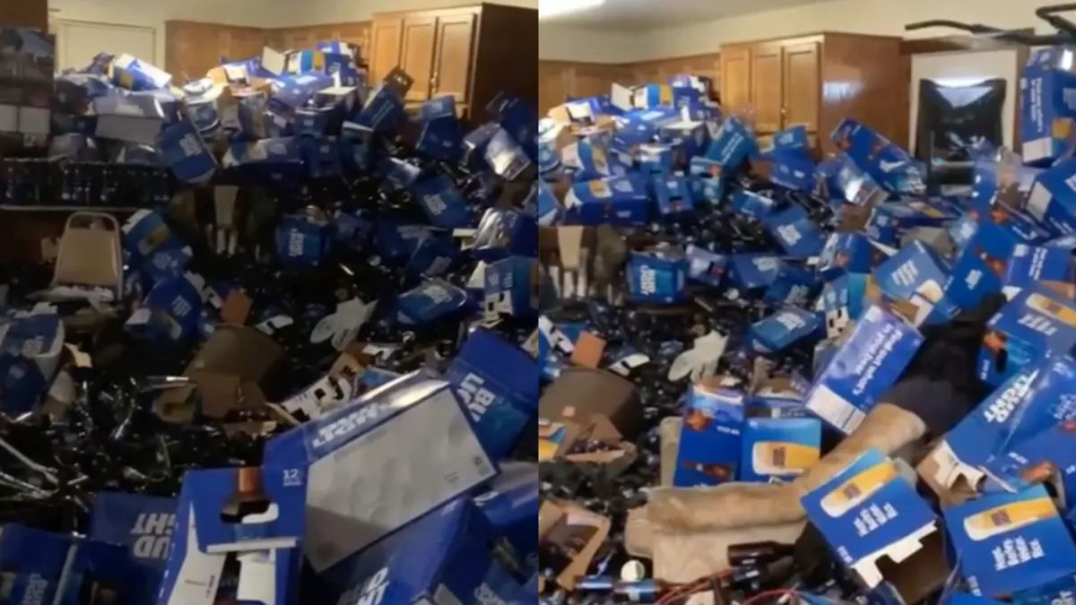 Na het leeghalen van dit huis is een biertje pakken wel op z’n plaats