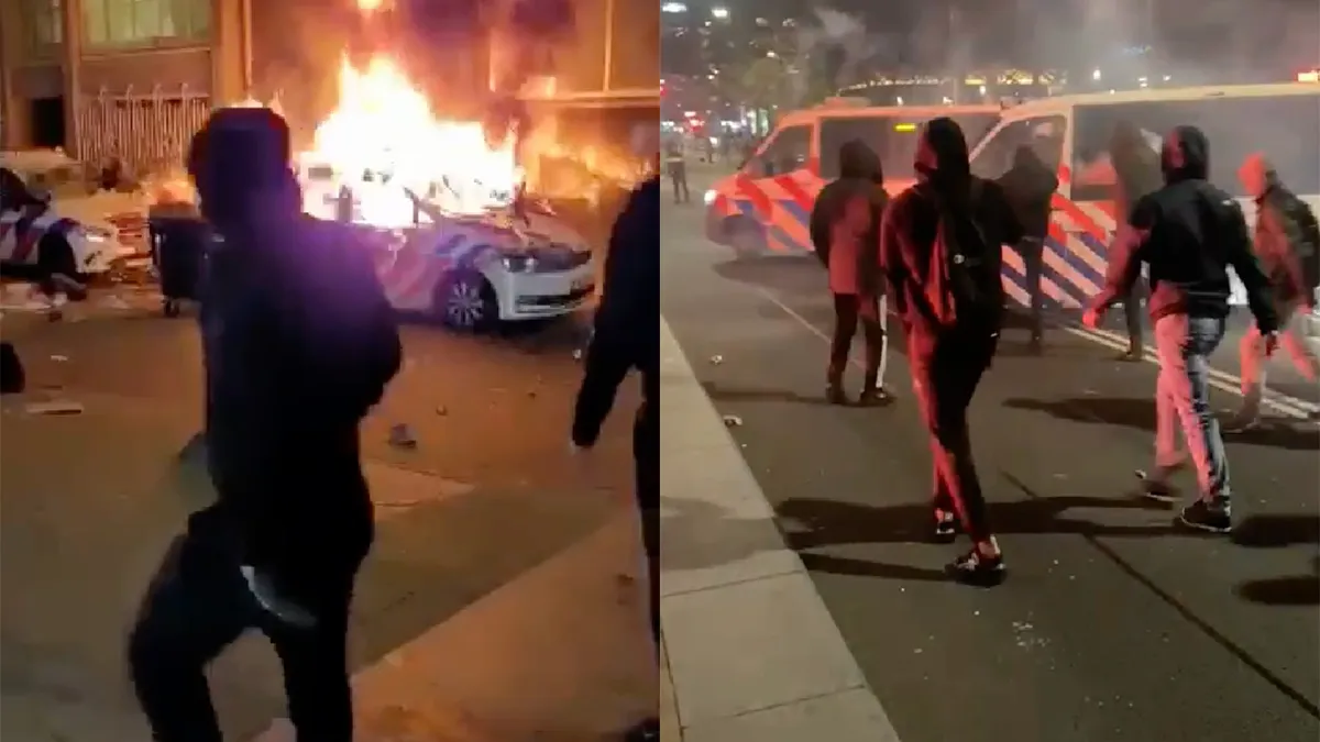 Briefje aan gebroken relschopper in Rotterdam gaat viraal op social media