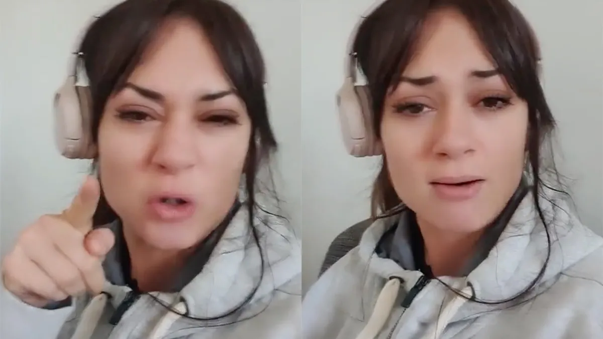 Daniela is boos en steekt haar woede niet onder stoelen of banken