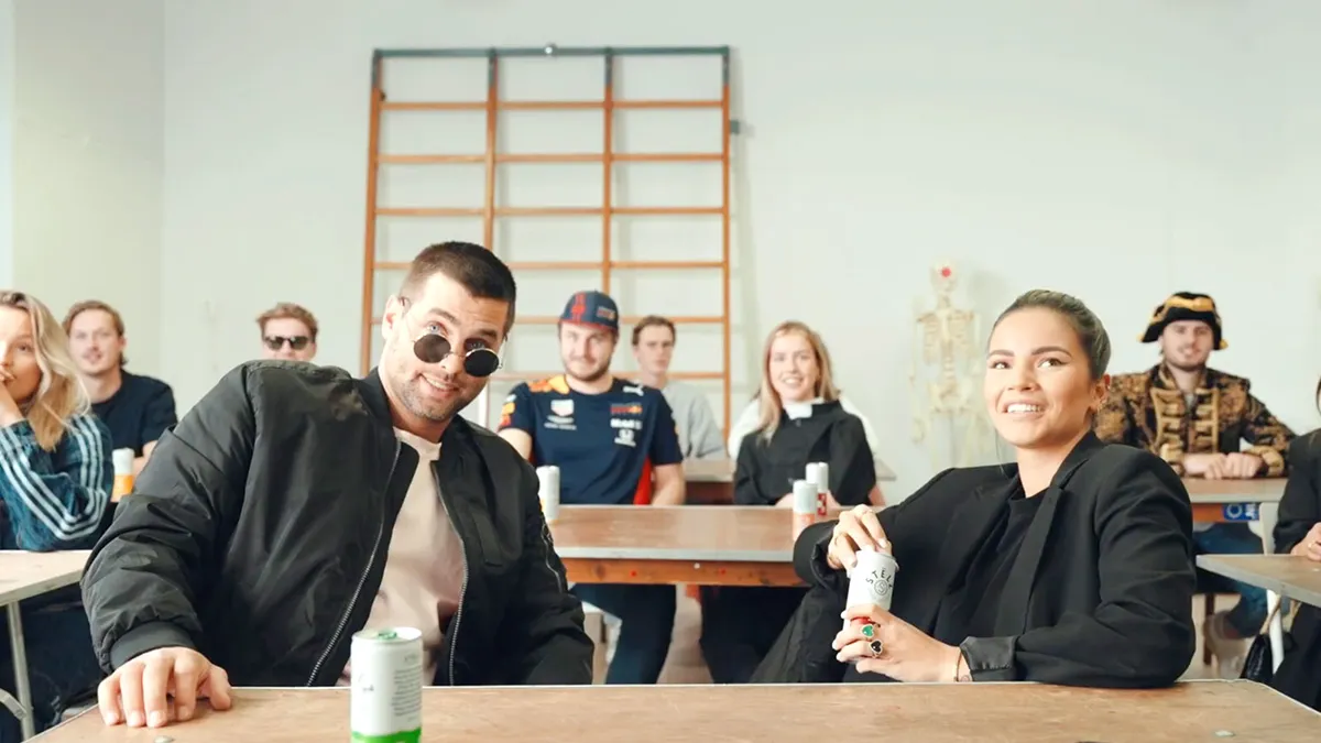 Man man man, drankmerk wenst je een prettige lockdown