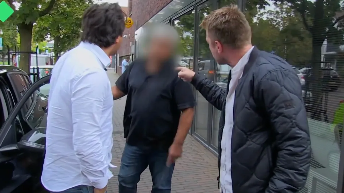 Oplichter schopt Mark Baanders aka Slijptol vol in zijn kruis