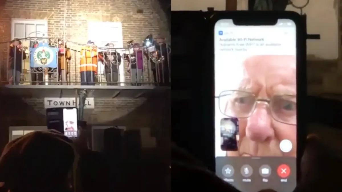 Opa wilde graag optreden vastleggen