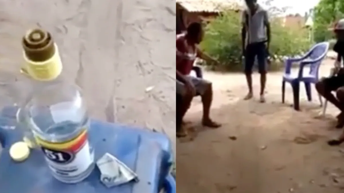 Zuid-Amerikaans spelletje het leukst na een fles sterke drank