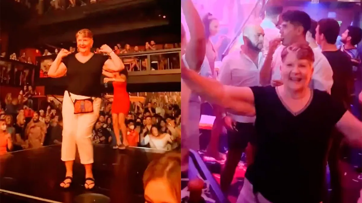 Gezellig een onvergetelijk avondje clubben met oma