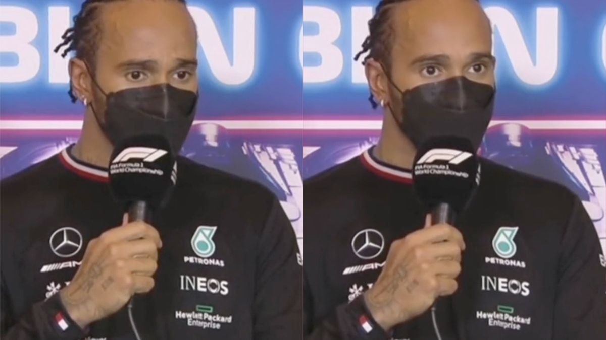 Lewis Hamilton speelt weer de grote 'cry baby' als het gaat over Max Verstappen