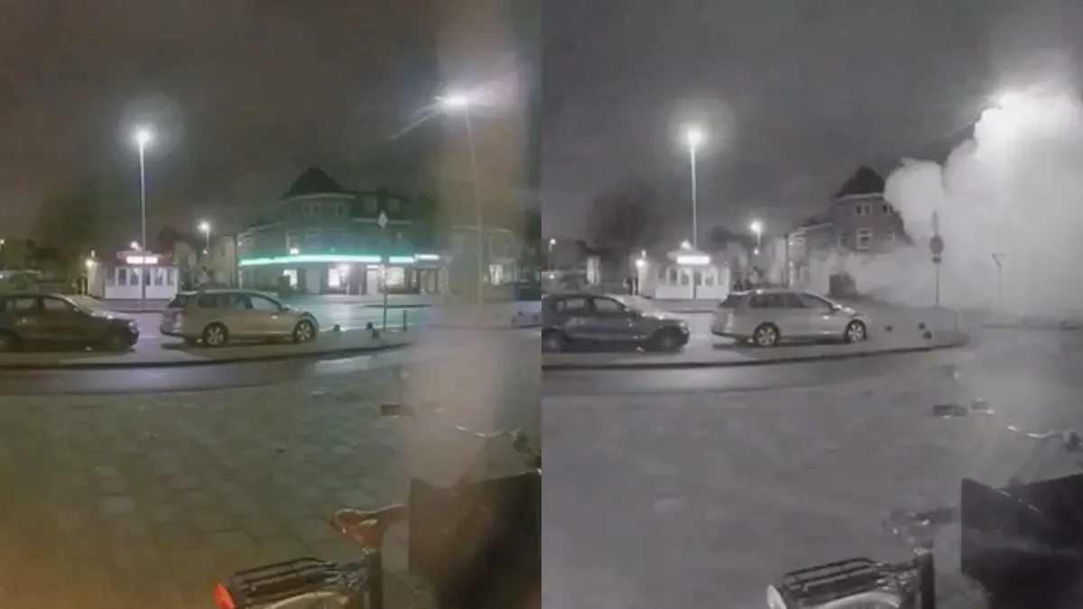 Slimme deurbel heeft plofkraak in Haarlem vastgelegd