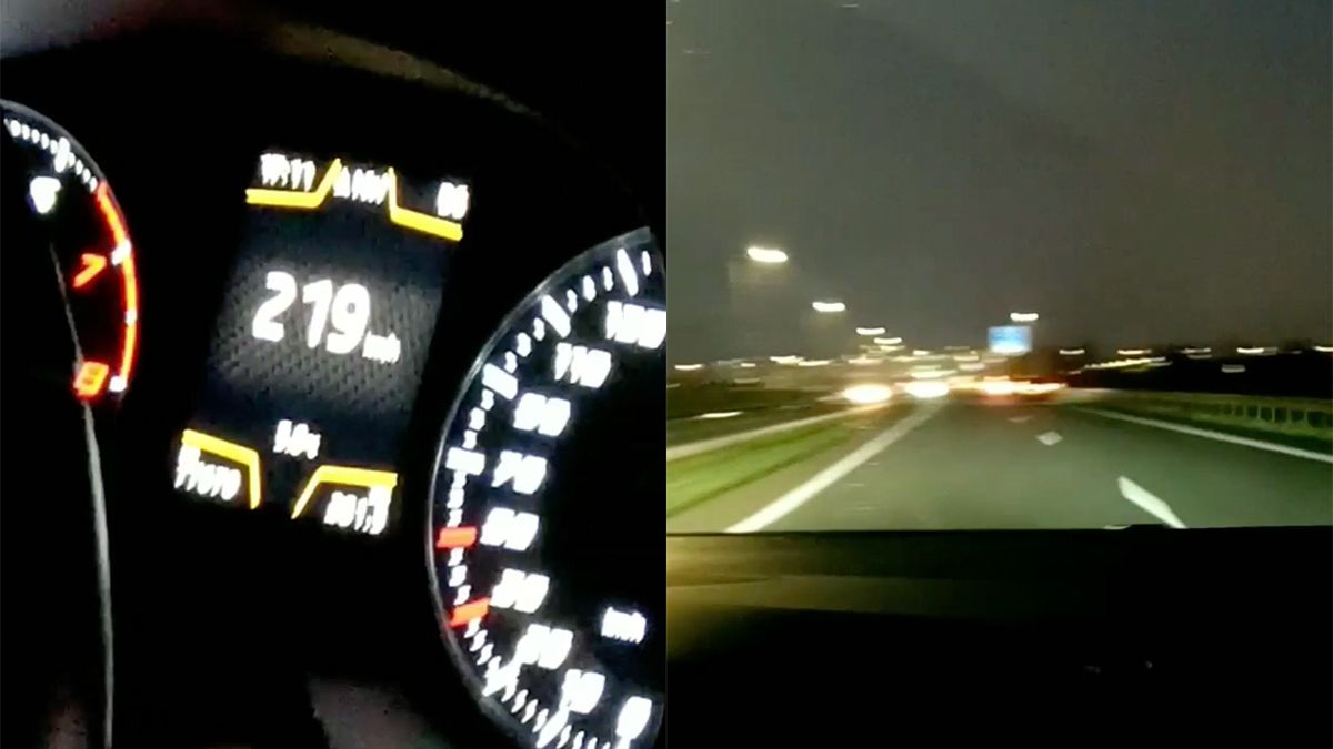 Snelheidsduivel tikt 270 kilometer per uur aan op de N11