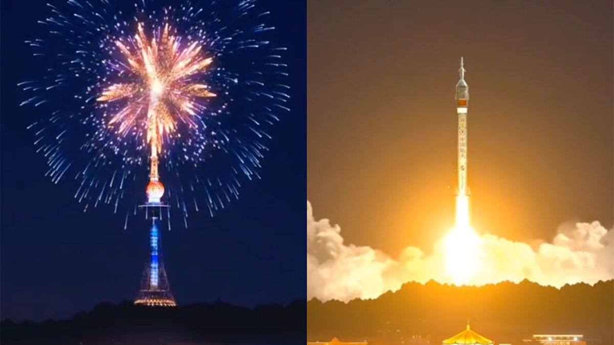 Beijing weet ook wel aardig showtje weg te geven tijdens jaarwisseling