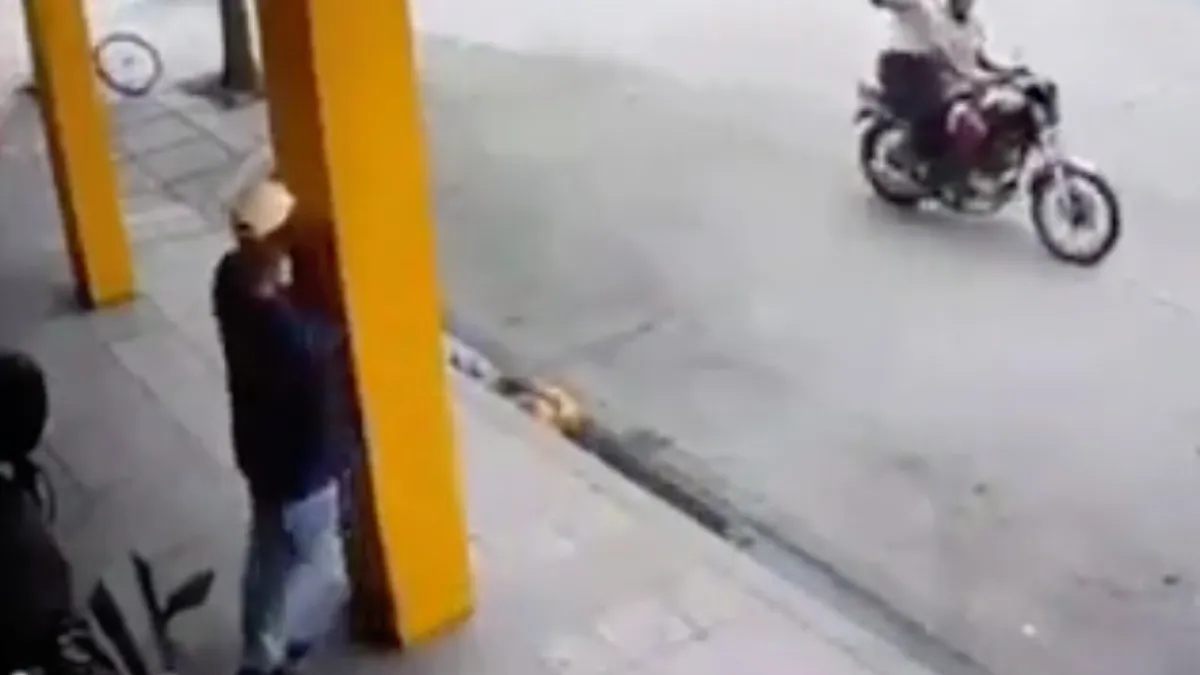 Achter pilaar staan tijdens drive-by shooting is best raadzaam