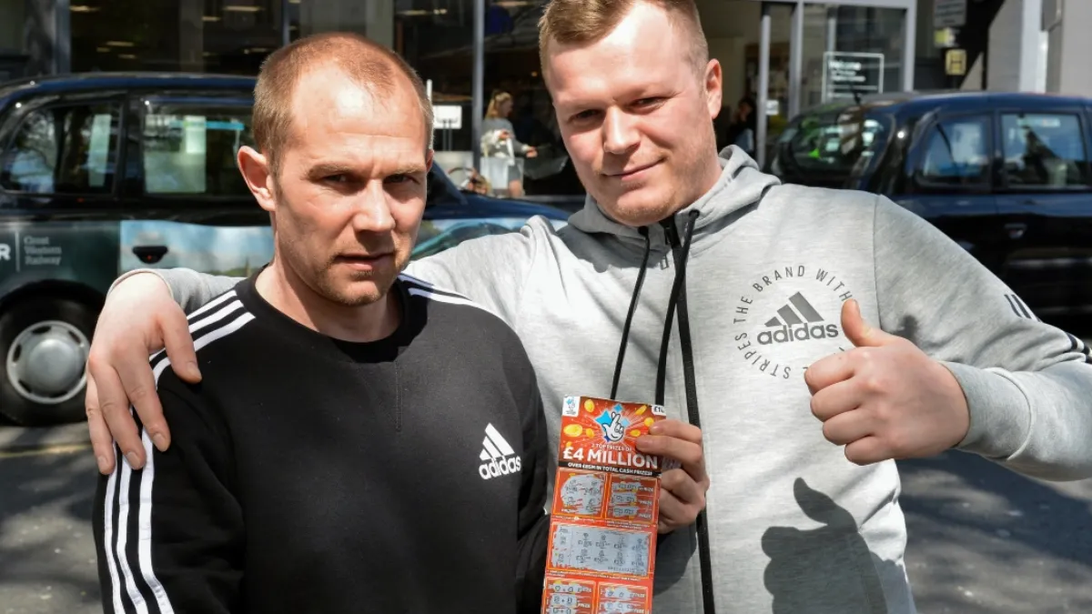 Van 4 miljoen pond winnen naar 18 maanden cel krijgen