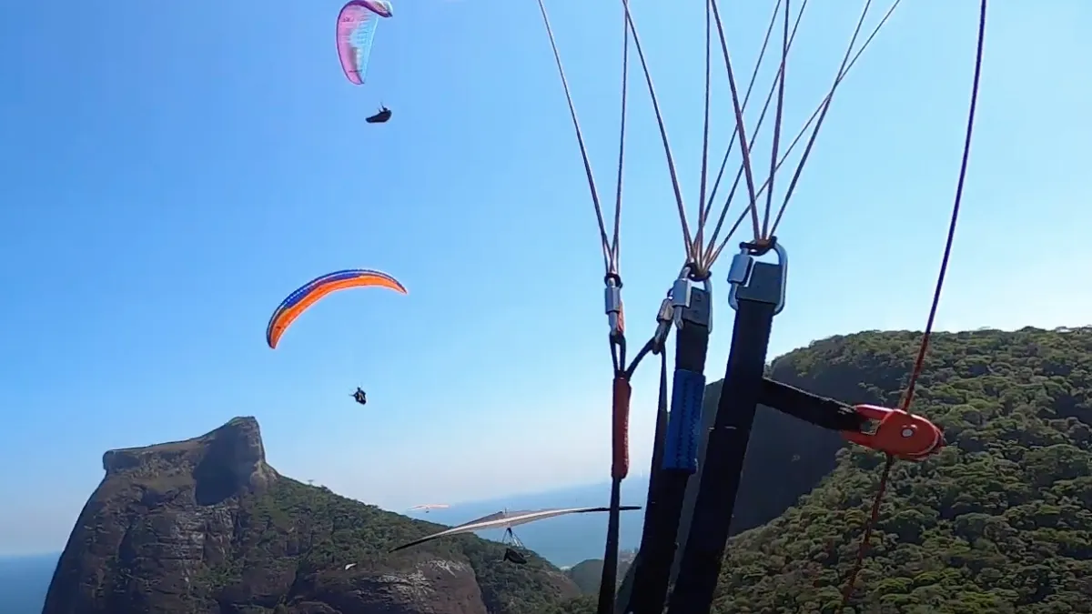 Waar je niet op zit te wachten als paraglider