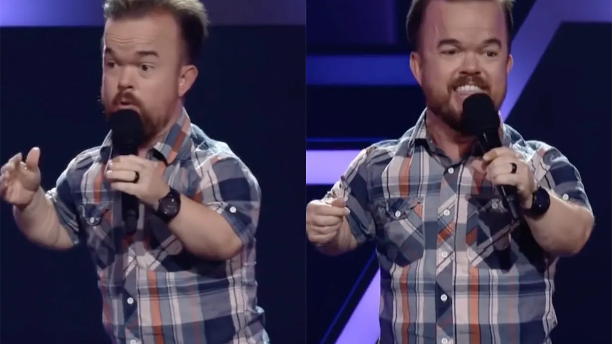 Kleine grappenmaker Brad Williams over zijn vrouw en triootjes