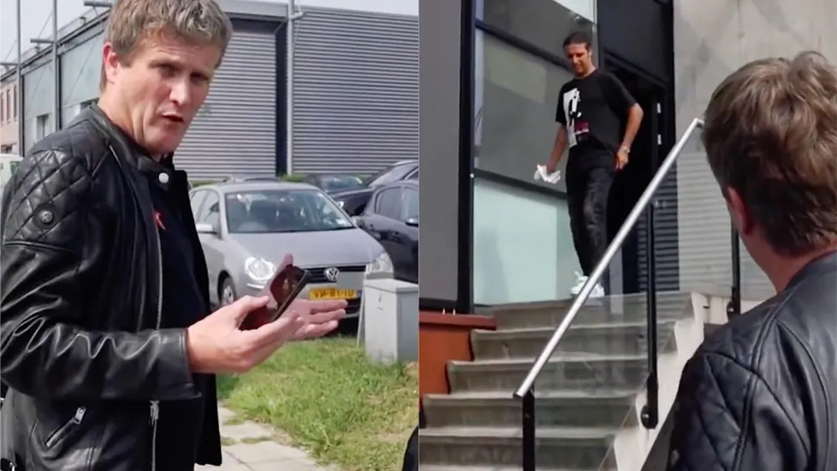 LOL! Alberto Stegeman confronteert Ali B