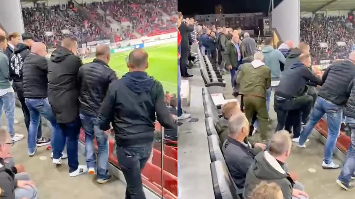 Opa ging na potje voetbal kijken zonder rollator naar huis