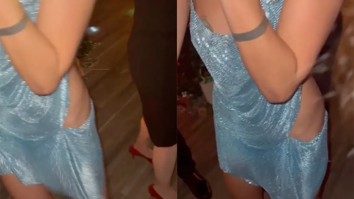 Schat, even mijn tenen afdoen en dan wil ik alle hoeken zien...