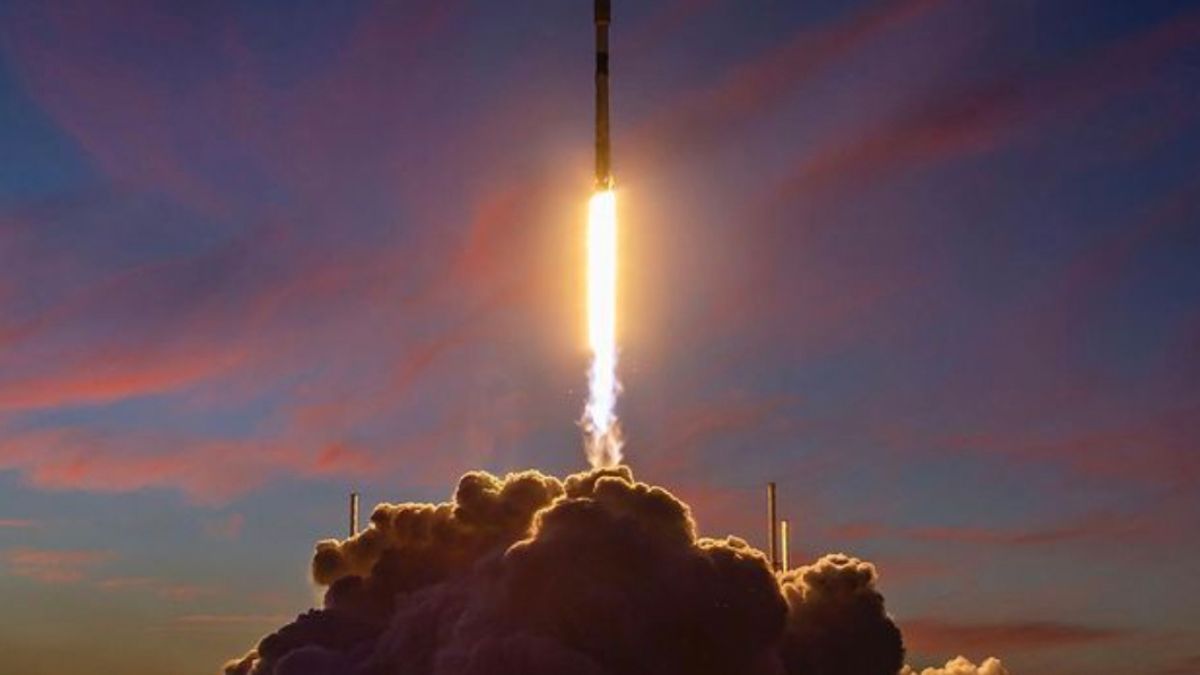 SpaceX was weer met de Falcon 9 aan het spelen