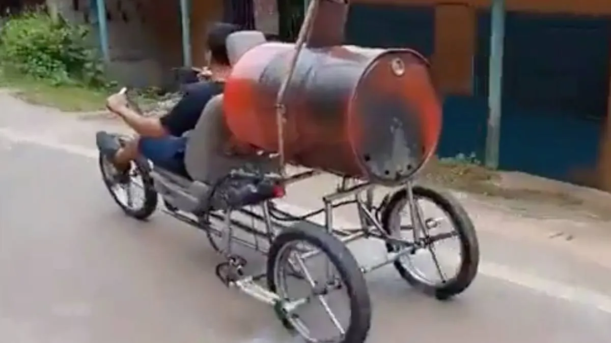 Braziliaanse trike op stoom is zeker eyecatcher