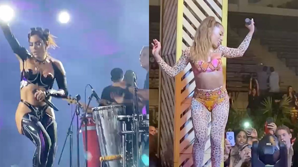Braziliaanse zangeres Anitta weet wel hoe ze publiek moet vermaken