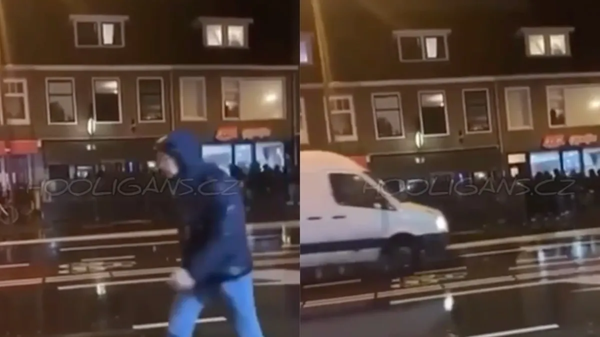 Gezelligheid in Alkmaar: 40 Feyenoord-hooligans slaan AZ-stamkroeg kort en klein