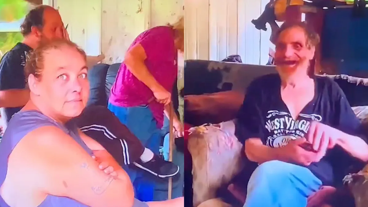 Lid van The Whitakers inteeltfamilie kan wel een schone broek gebruiken