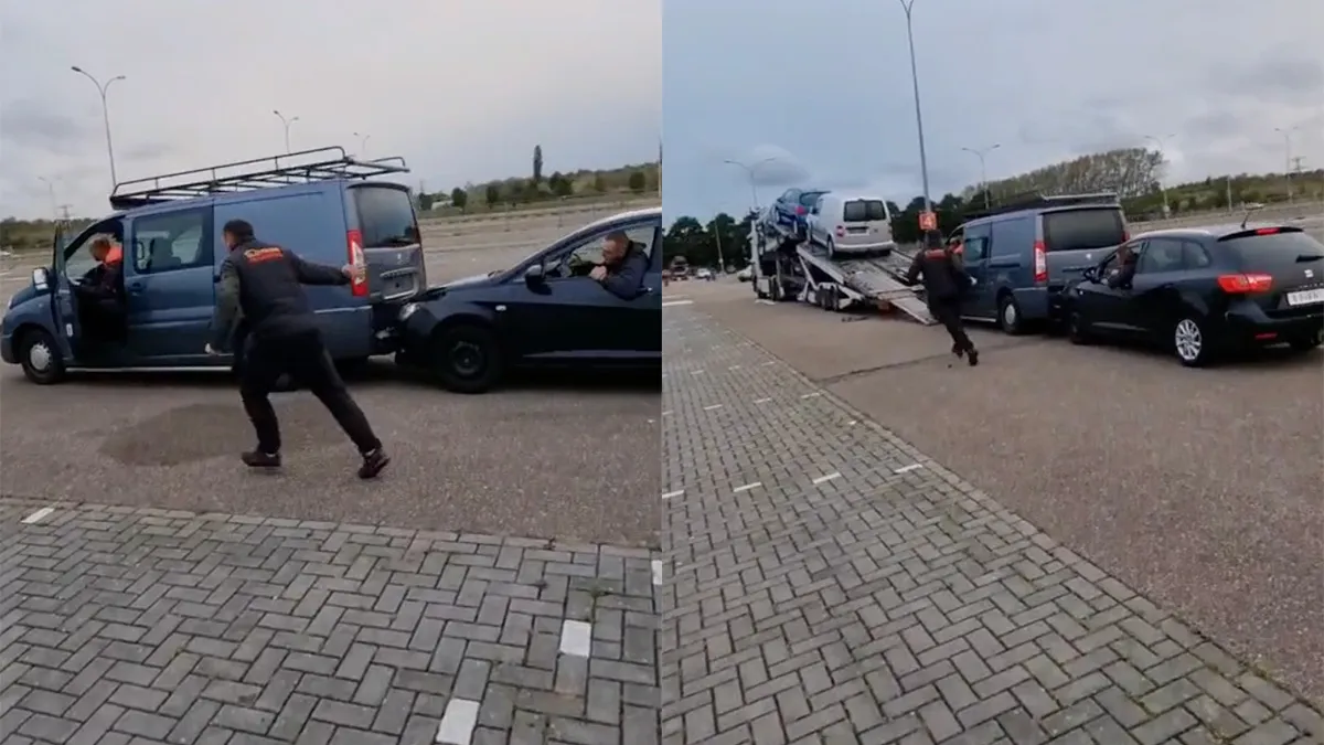 Ondertussen achter de Zwarte Markt in Beverwijk: Busje opladen doe je zo