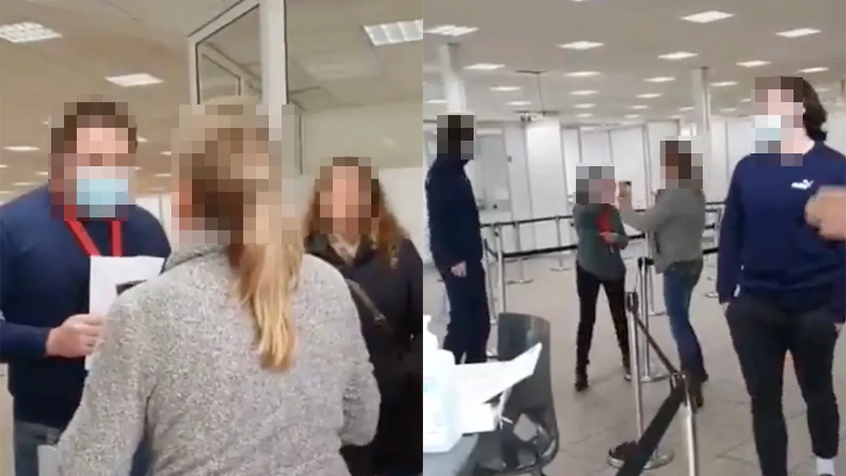 Ondertussen in Heerlen: Antivaxers stormen GGD locatie binnen en intimideren medewerkers