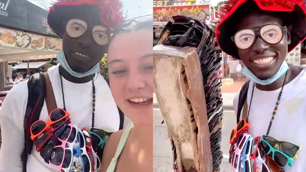 Straatverkoper op Tenerife is gigantische hit: 'Hello chickennugget, very good, very nice'