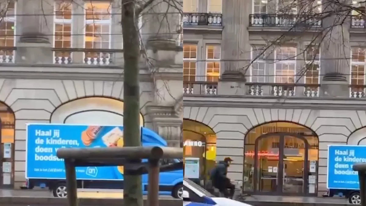 Verdachte gijzeling Apple Store was bezorger voor bezorgdienst Appie van Albert Heijn