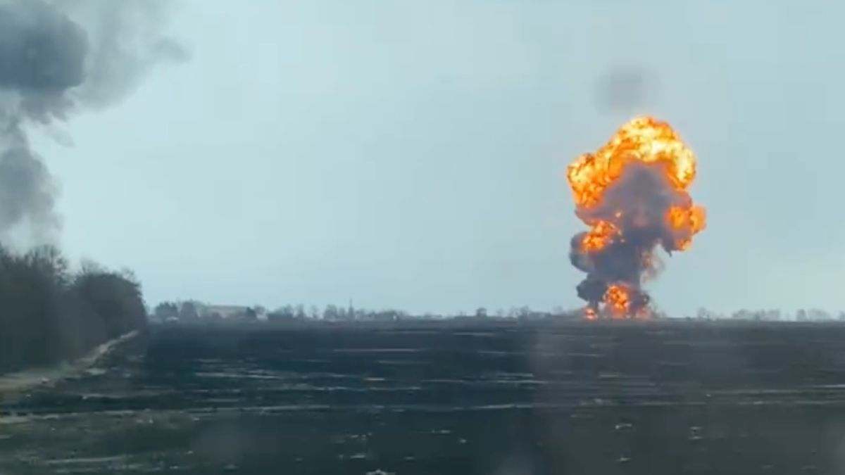 Raketaanvallen slopen luchthaven van Vinnytsia
