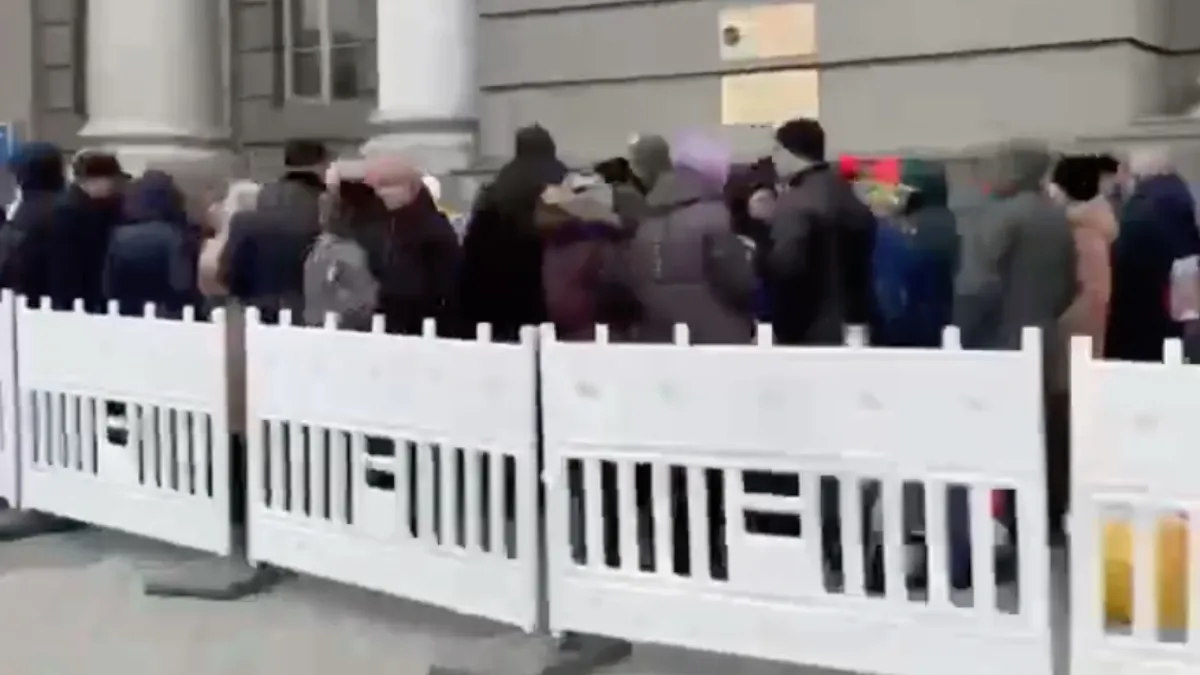 Mensen willen massaal gebied rondom Dnjepr verlaten