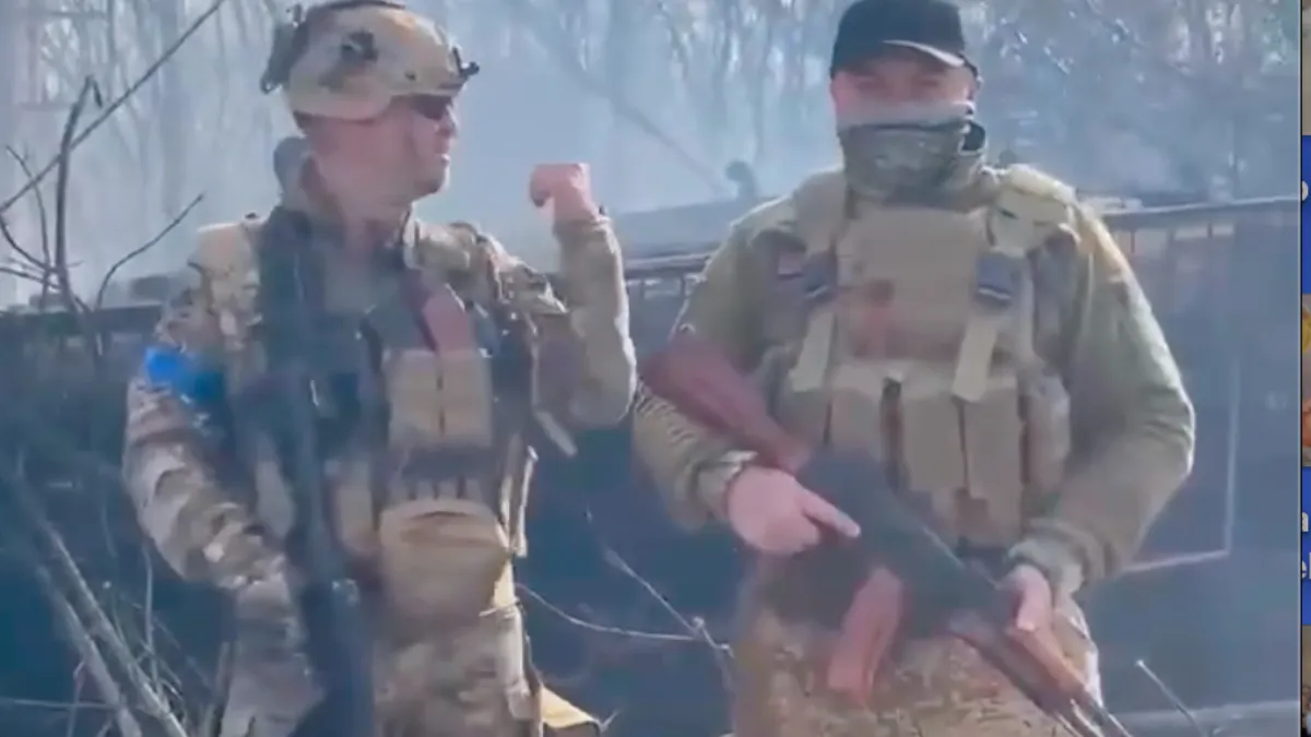 Amerikanen vermaken zich prima tijdens “werkvakantie” in de omgeving van Kiev