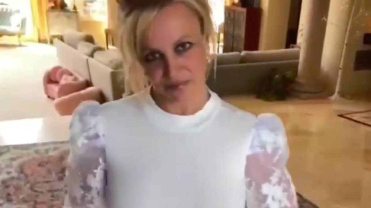 Britney Spears heeft ze los in de tas en wilt dat je daar even naar komt kijken