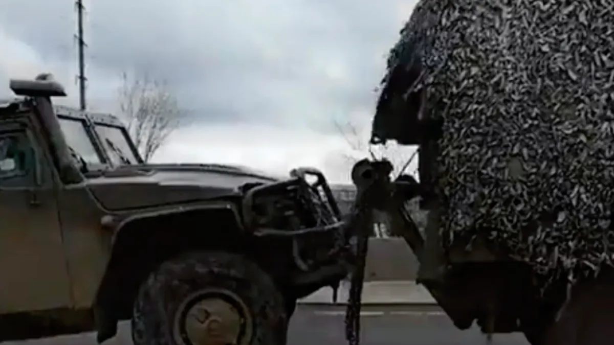 Het is een opknappertje, maar deze Russische Tigr-M gaat wel mee naar huis