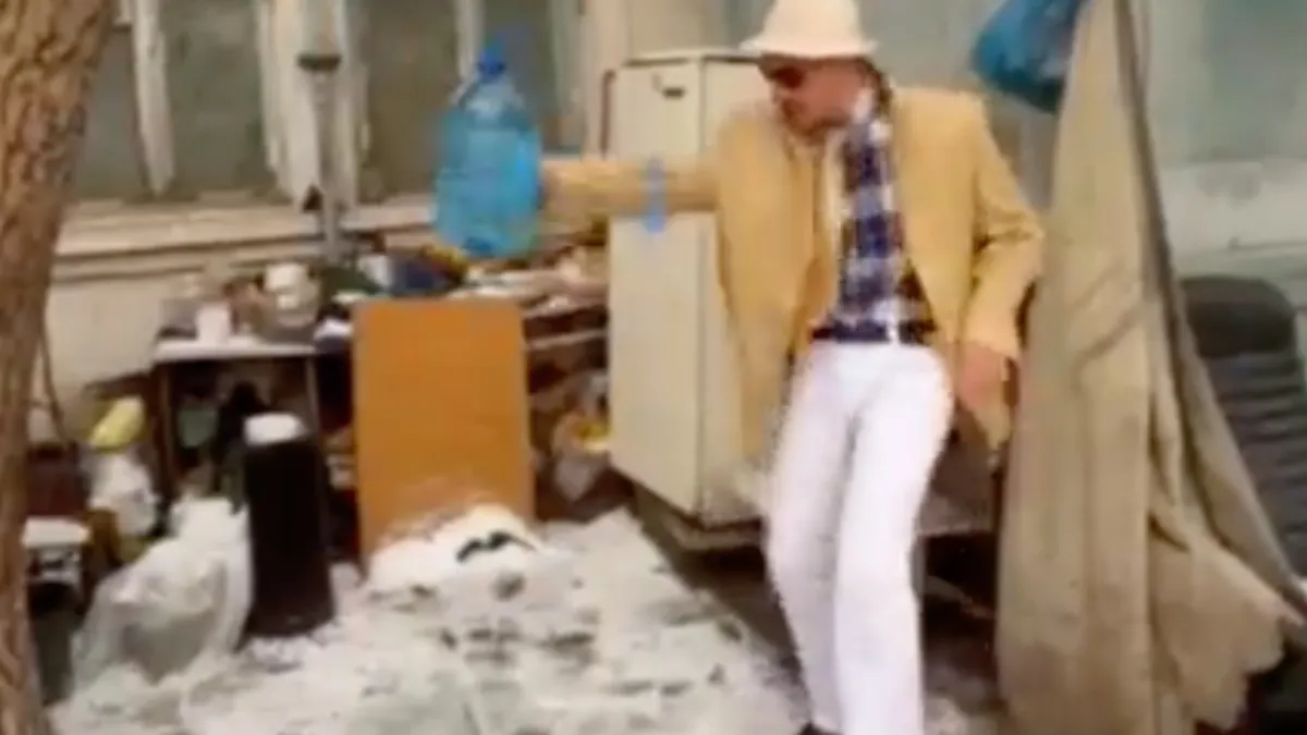 Waar een beetje Oekraïens blauw al niet goed voor is