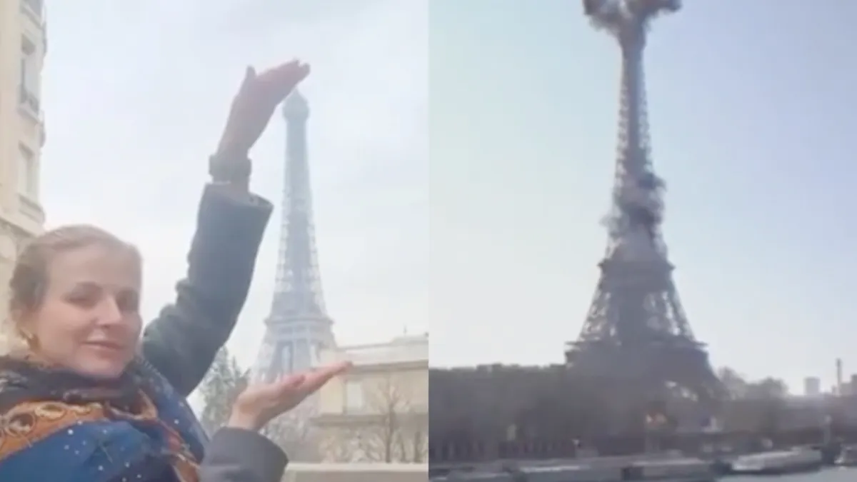 Oekraïne verzend boodschap aan Europa via filmpje waar Parijs gebombardeerd wordt