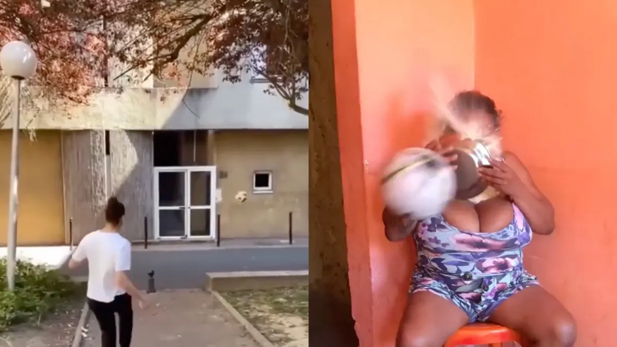 Bal door openstaand raampje en vrouw is bozer dan je ex...