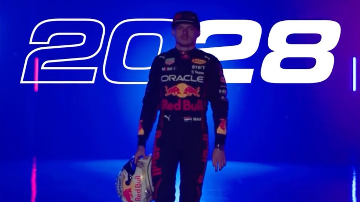 Het is officieel: Max Verstappen blijft tot eind 2028 bij Red Bull