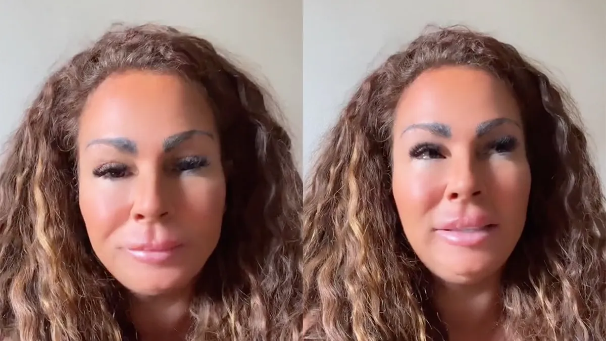 Michella Kox zit duidelijk even niet zo lekker in haar vel