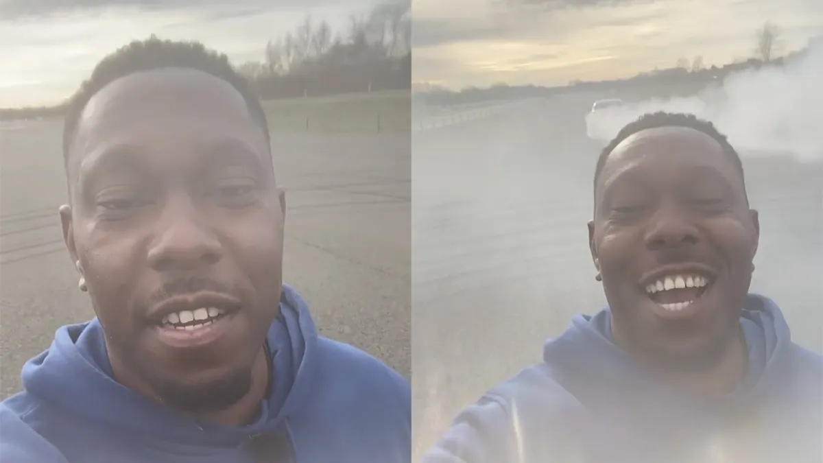 Rapper Dizzee Rascal sloopt camera nadat hij net schuldig was bevonden aan mishandeling