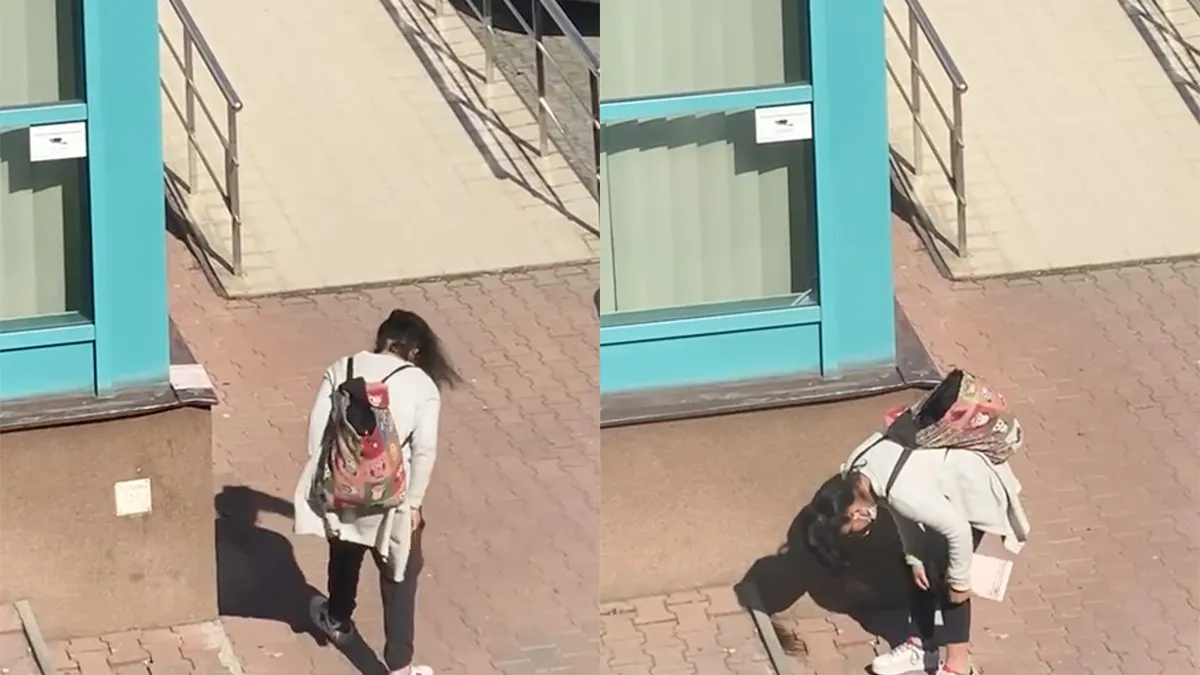 Snel bel je voetbalelftal, want dame heeft verschrikkelijke jeuk