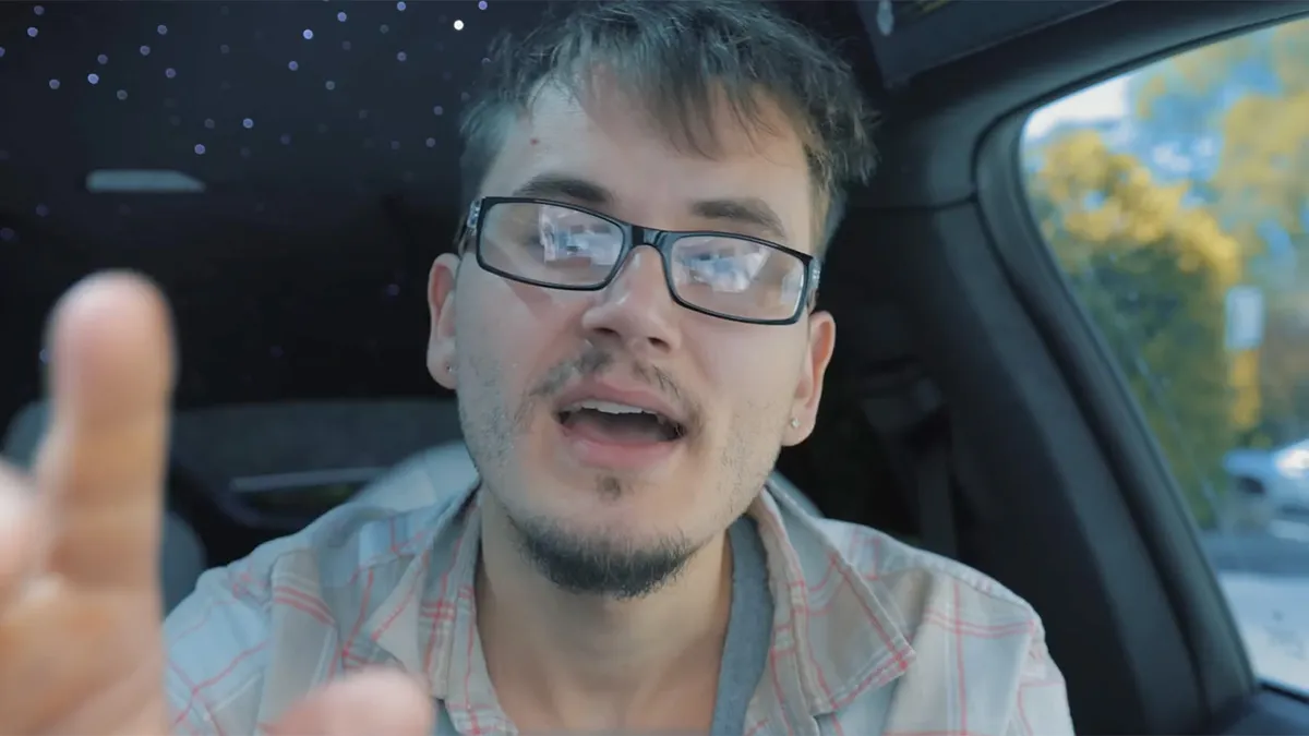Youtuber wilde graantje meepikken van 'vliegende Tesla stunt' en dat is gelukt