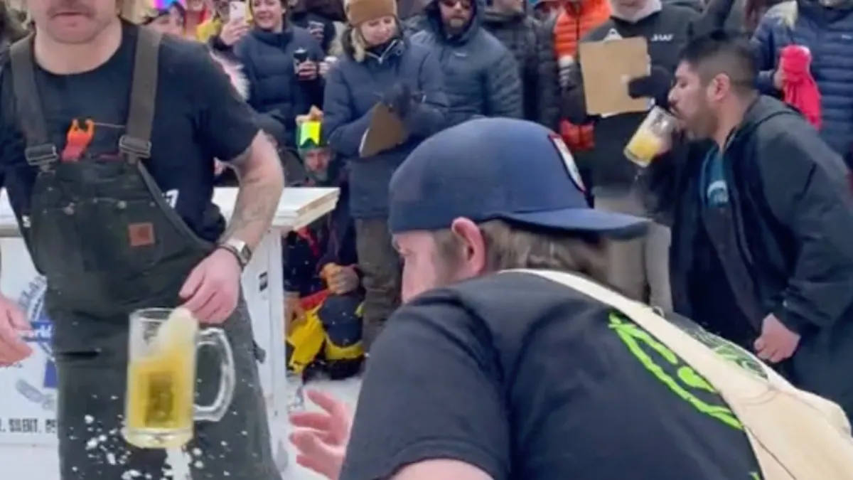 Kunnen we Quaffing een Olympische sport maken alsjeblieft