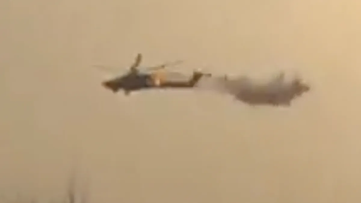 En hop, een Mil Mi-28 minder aan Russische zijde met een beetje Britse hulp