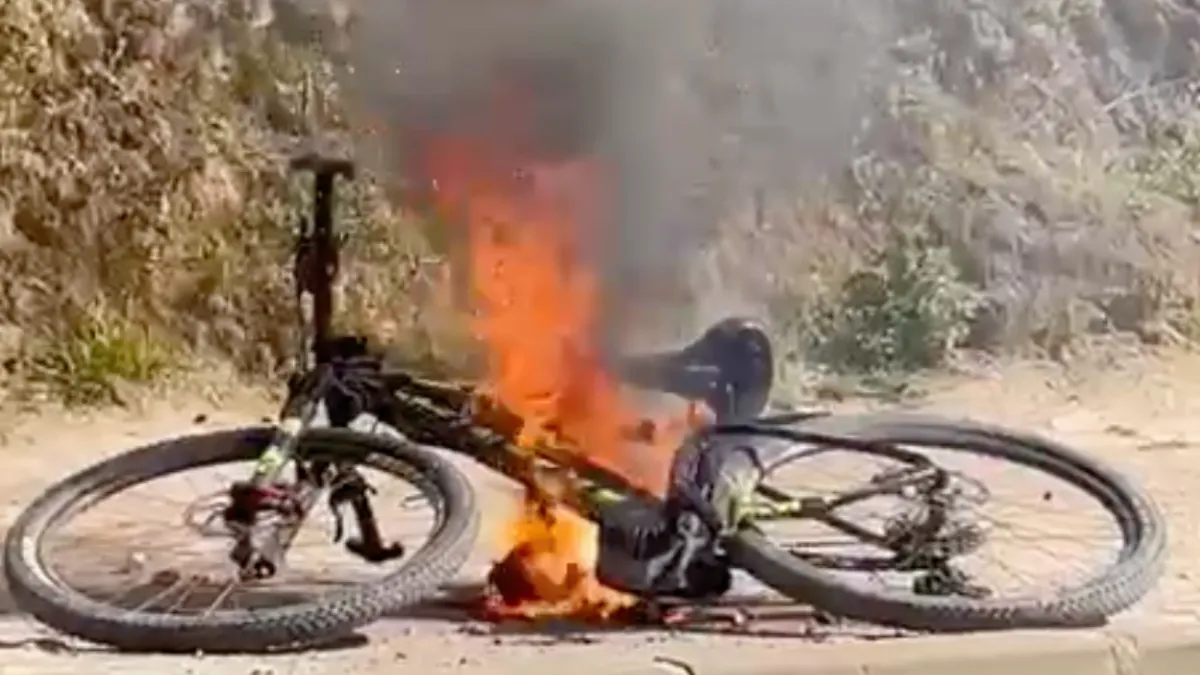 Goedkope e-mountainbike probleem lost zichzelf op