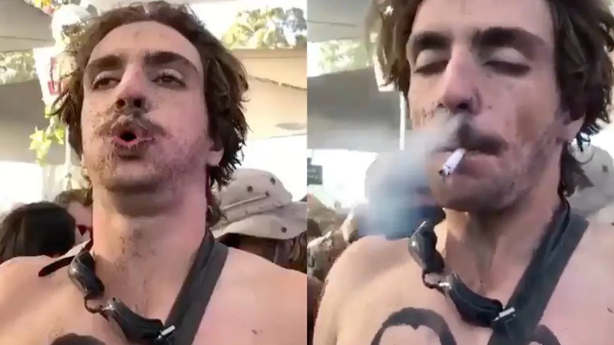 Als je maandag zo'n video hebt, dan was je weekend heel erg goed!